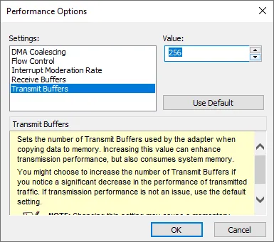 Transmit Buffers