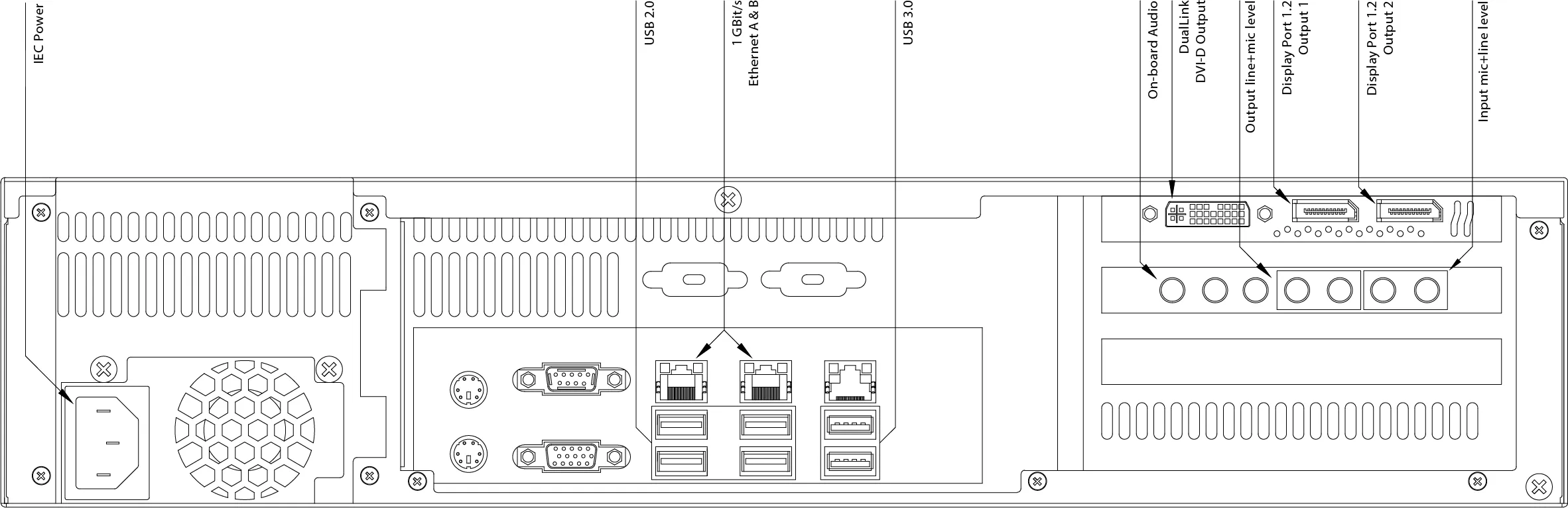 Rear Base unit 2x2