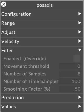 Axes Filter