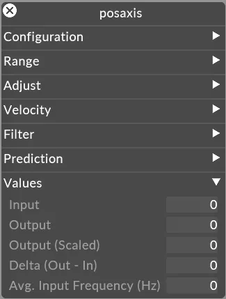 Axes Values