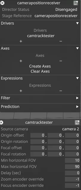 Camera Tracker Tester