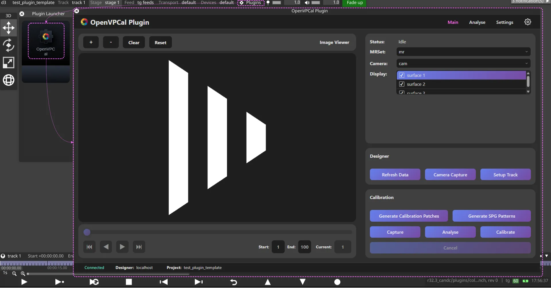Designer Launch Plugin