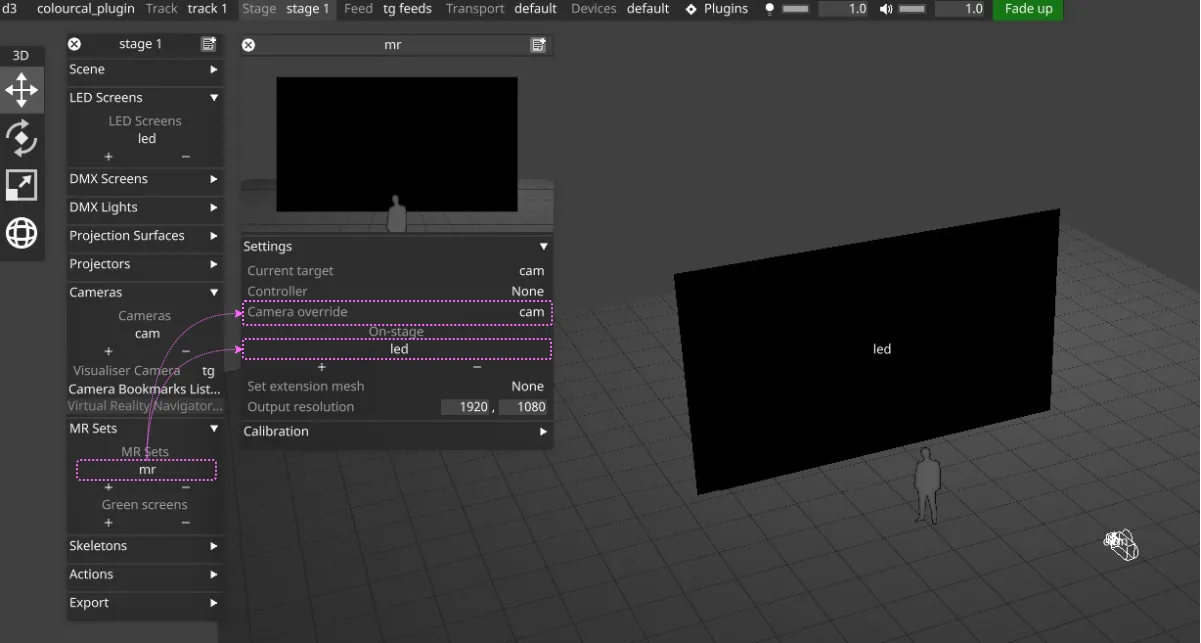 Designer MR Set Settings