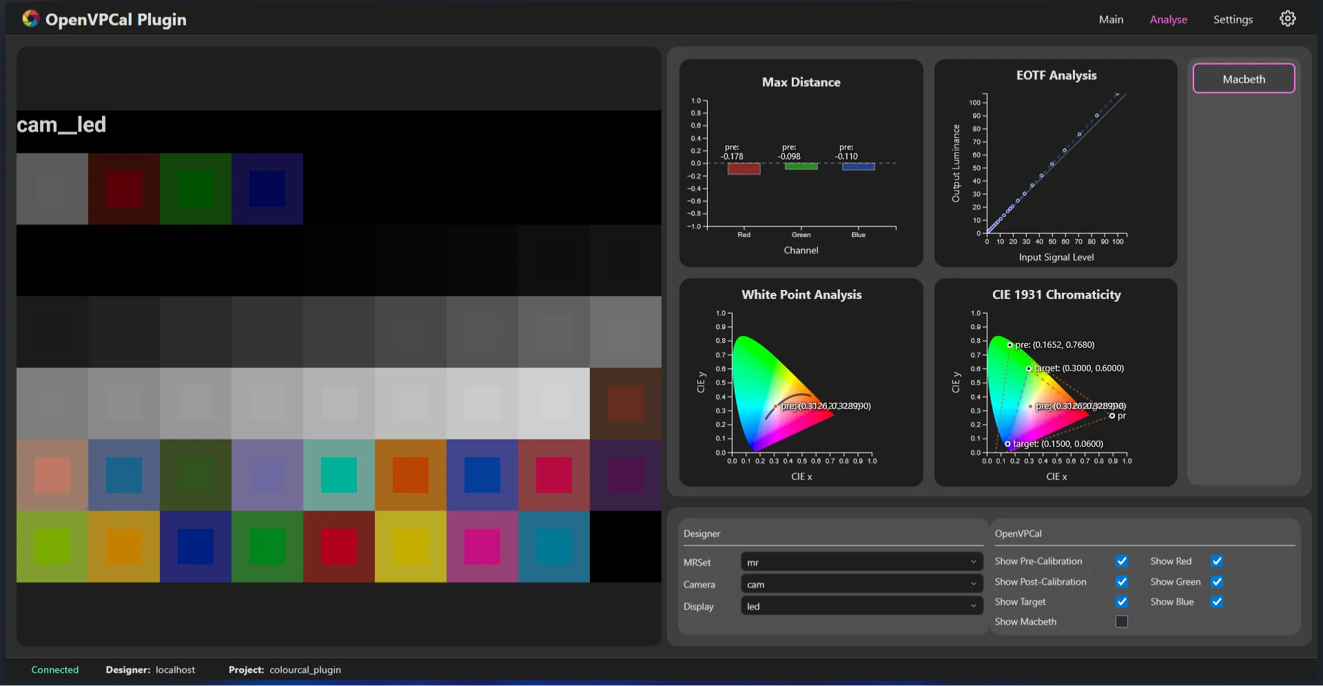 OpenVPCal Plugin Splash