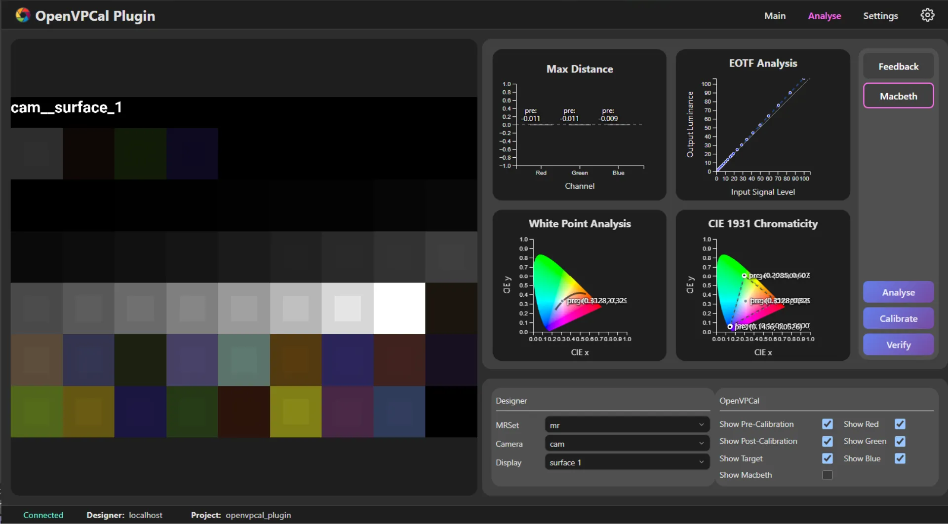 OpenVPCal Plugin Interface