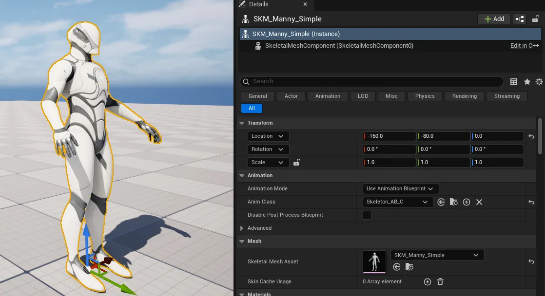 Creating an Anim Blueprint