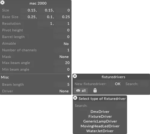 Creating a fixture driver