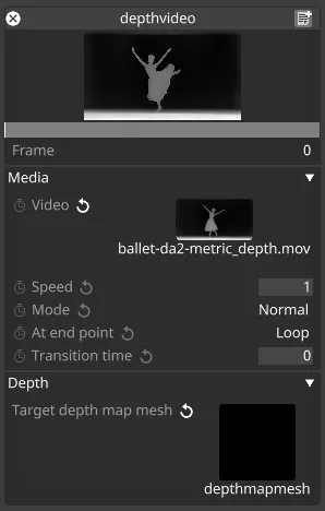 Depth Video Layer