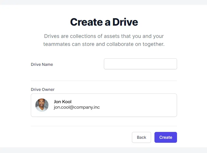 Disguise Drive configuration