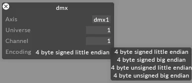 DMX Screen Position Driver