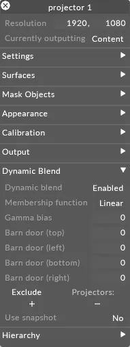 Dynamic Blend