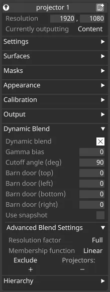 Dynamic Blend