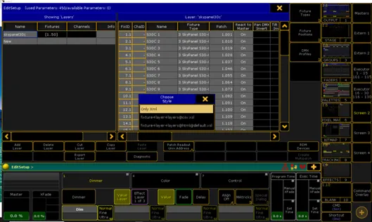 Export the layers as XML files