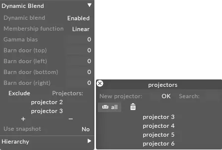 Using the Include & Exclude list