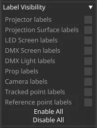 Label Visibility