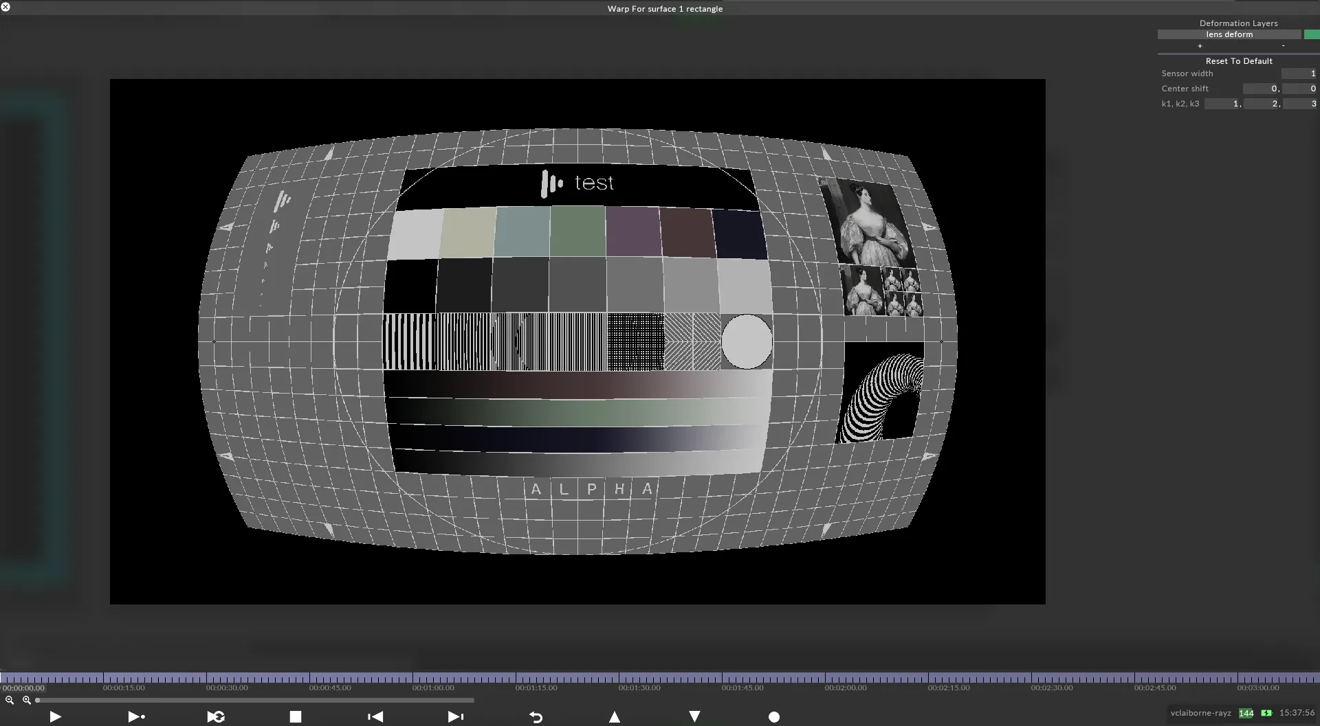 Adding/using warping layers