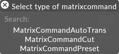 Matrix Command