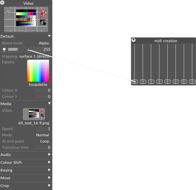 Midi creation