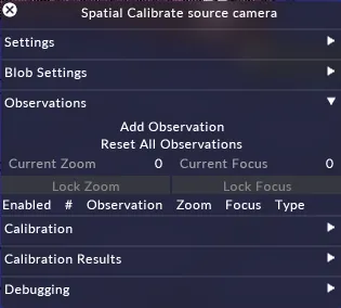 Observations properties