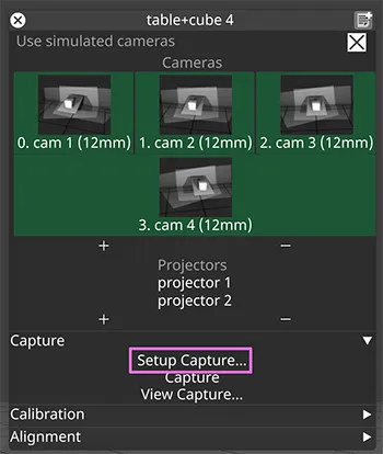 Click Setup Capture
