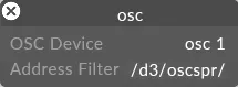 OSC Driver