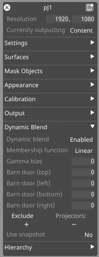 Dynamic Blend