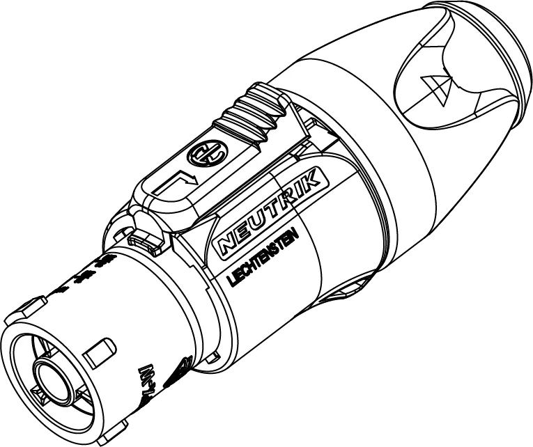 Neutrik powerCON TRUE1 connector photo