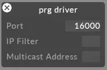 PRG Driver