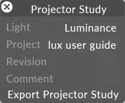 projector study editor