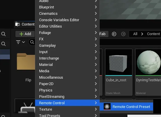 Remote Control Preset