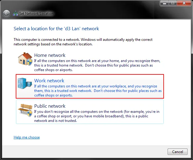 Set up IP addresses