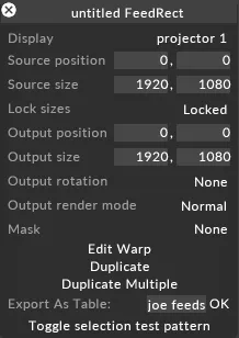 Create a softedge mask on the output