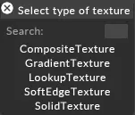 SoftEdgeTexture mask settings