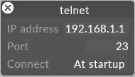 TelnetDevice 