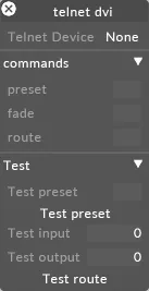 TelnetMatrix device