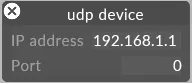 UDPDevice