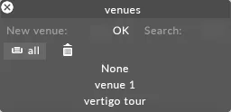 Venue manager