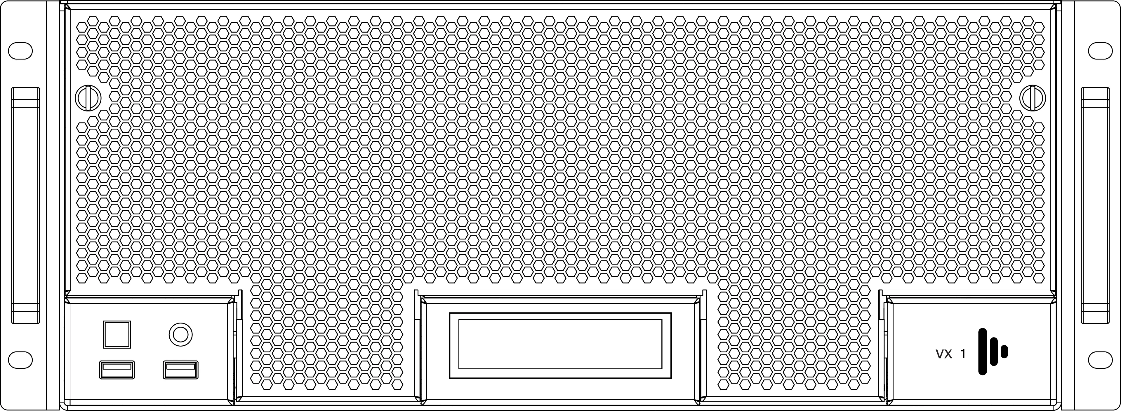 VX 1 front panel